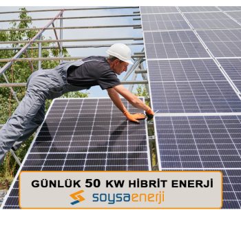 evsel sistem HİBRİT soysa 50kw